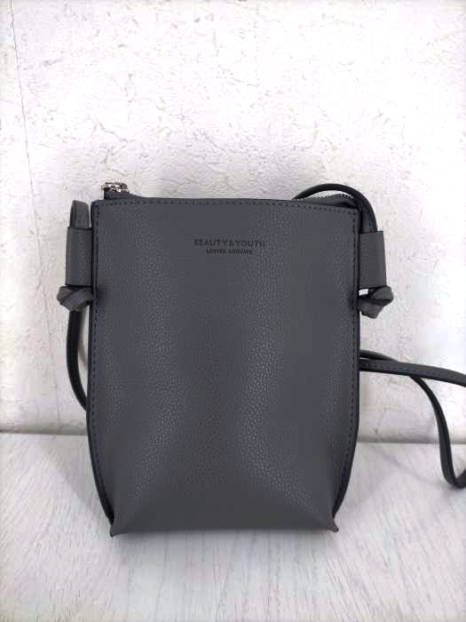 ビューティーアンドユースユナイテッドアローズ BEAUTY & YOUTH UNITED ARROWS レザー ショルダーバッグ レディース ONE SIZE
