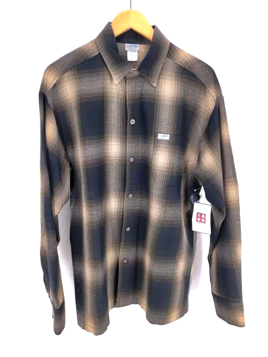 キャルトップ CALTOP オンブレーチェックシャツ メンズ JPN:S