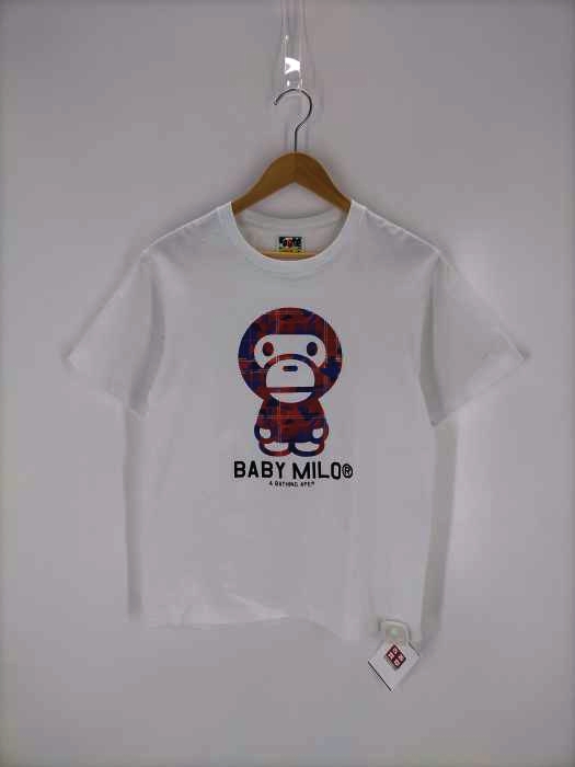 アベイシングエイプ A BATHING APE プリント半袖Tシャツ メンズ JPN：S