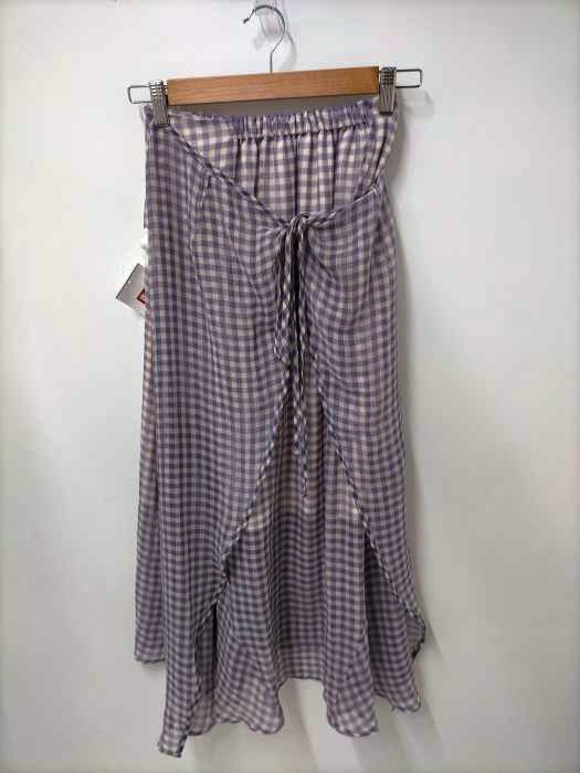 レディアゼル REDYAZEL 21SS シースルーチェックレイヤードスカート レディース JPN:S