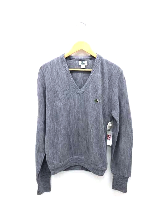 IZOD LACOSTE(アイゾッドラコステ) ワンポイントロゴVネックニット メンズ JPN：S
