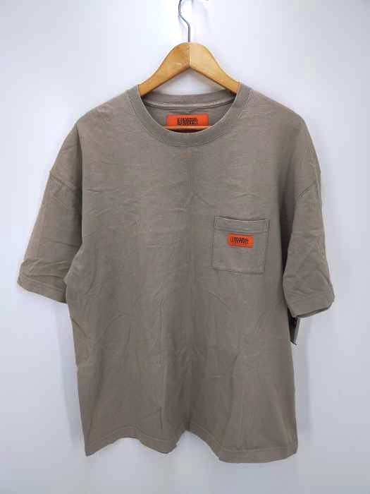 UNIVERSAL OVERALL(ユニバーサルオーバーオール) ポケットロゴTシャツ メンズ トップス Tシャツ・カットソー