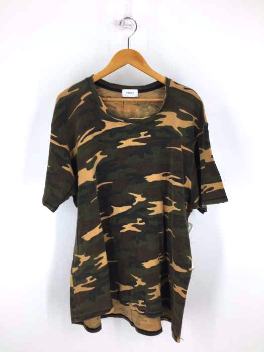 RHUDE(ルード) カモ柄クルーネックカットソー メンズ JPN：3