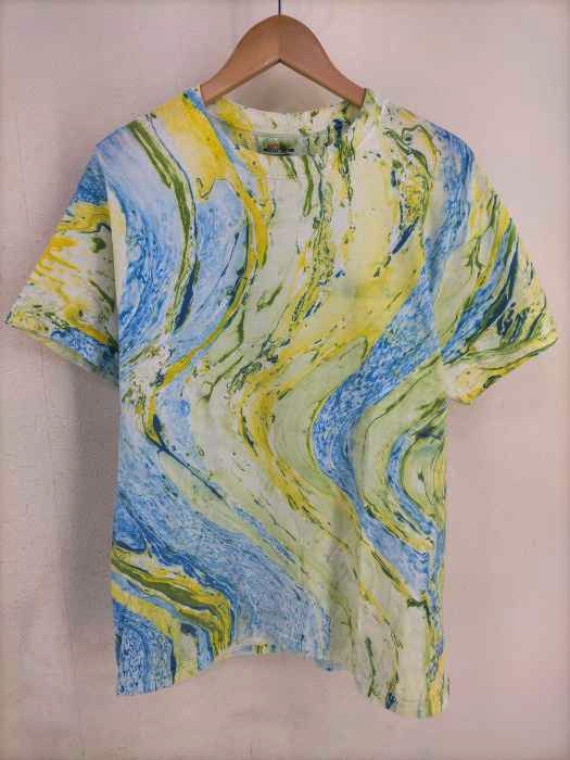 Hanes(ヘインズ) マーブル柄半袖Tシャツ メンズ JPN：M