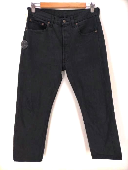 Levis(リーバイス) 90s USA製 後染め加工 501 ブラックデニム メンズ  W32 L36