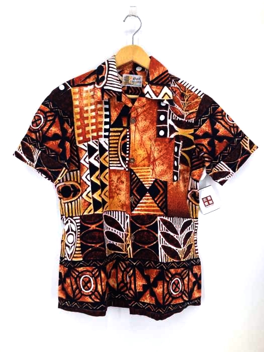 USED古着(ユーズドフルギ) Royal Hawaiian 総柄 開襟シャツ メンズ  L