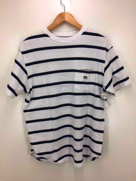 MANASTASH(マナスタッシュ) ボーダー クルーネック半袖Tシャツ メンズ JPN：L