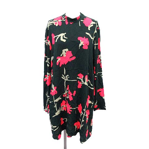 marimekko(マリメッコ) ワンピース 花柄 スタンドカラー レディース 36/S相当
