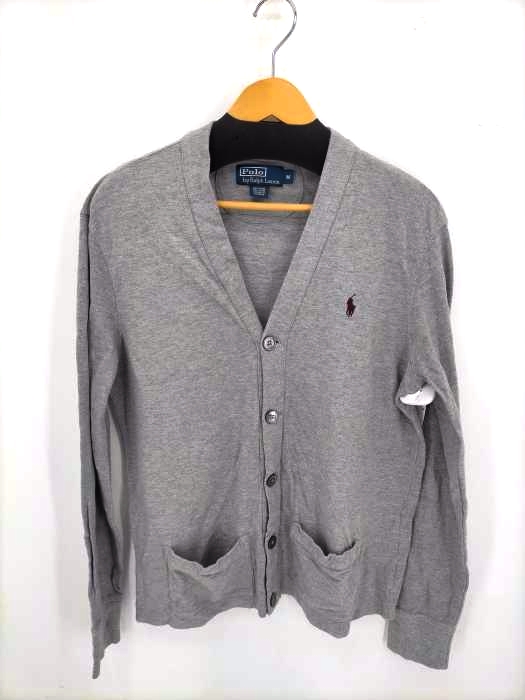 Polo by RALPH LAUREN(ポロバイラルフローレン) 90S スモールポニー刺繍コットンカーディガン メンズ import：M