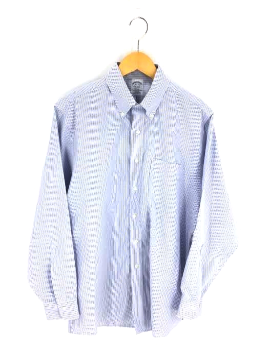 BROOKS BROTHERS(ブルックスブラザーズ) REGENT ストライプ柄 BD長袖シャツ メンズ 16 1/2-34