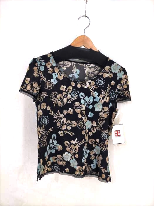 HIROKO KOSHINO(ヒロココシノ) 花柄レースカットソー レディース JPN：38