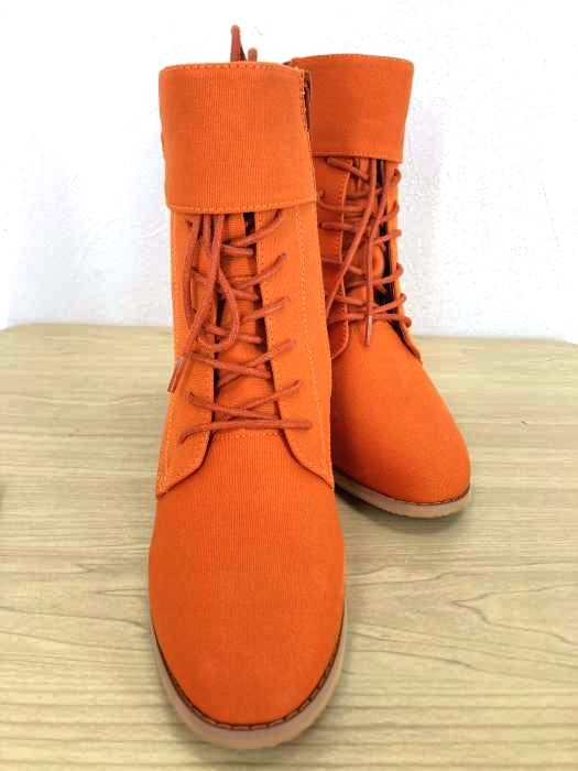 RCWB/RODEO CROWNS WIDE BOWL(ロデオクラウンズワイドボウル) FLOWER HEEL ブーツ レディース  S