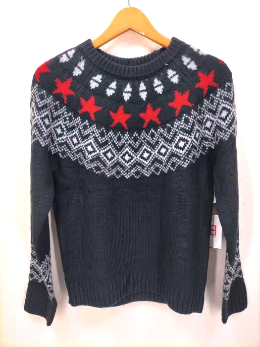 アズールバイマウジー AZUL by moussy FAIR ISLE STAR KNIT メンズ  S