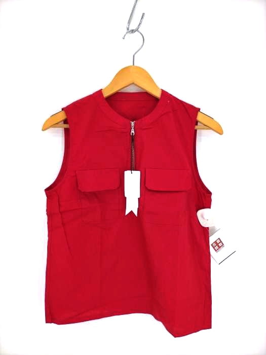 LAGUA GEM(ラグアジェム) CHEST POCKET NOSLEEVE BLOUSE レディース  S