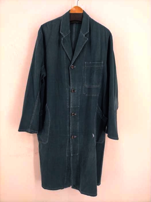 USED古着(ユーズドフルギ) 40S~ 後染フレンチワークコート メンズ 表記無