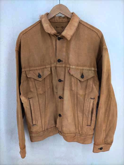 Levis(リーバイス) 90S ボタン裏810 後染パッチワークデニムジャケット メンズ 表記無