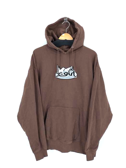X-girl(エックスガール) PATCH HOODIE レディース JPN：L