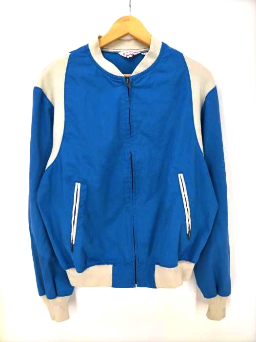 Shanhouse 60-70S 三角タグ ニット切替 ジップアップ ジャケット メンズ US：42