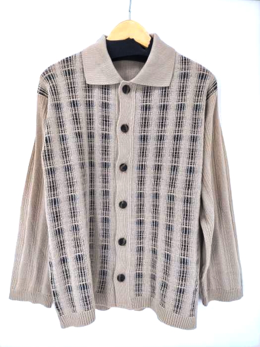 CROCODILE SPORTS(クロコダイルスポーツ) ニットポロカーディガン メンズ import：M
