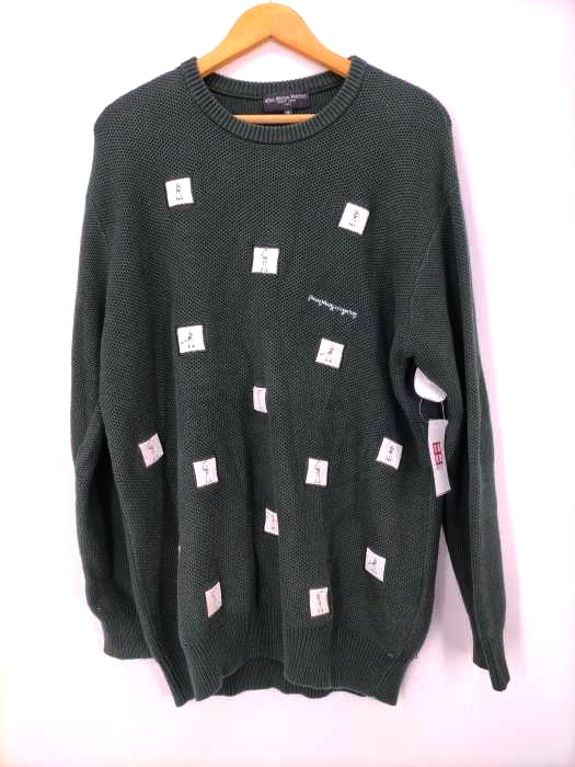 USED古着(ユーズドフルギ) GIAN MARCO VENTURI ワッペン コットンニット メンズ JPN：M