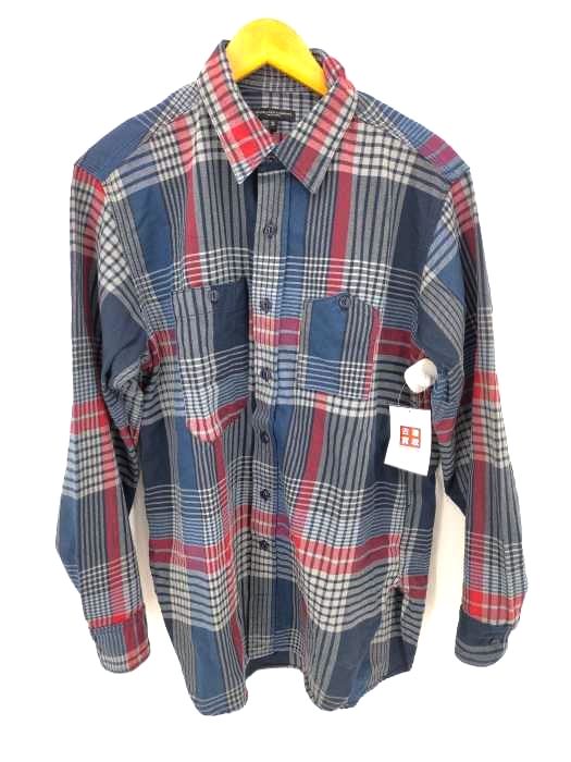 エンジニアードガーメンツ Engineered Garments WORK SHIRT TWILL PLAID メンズ JPN：S