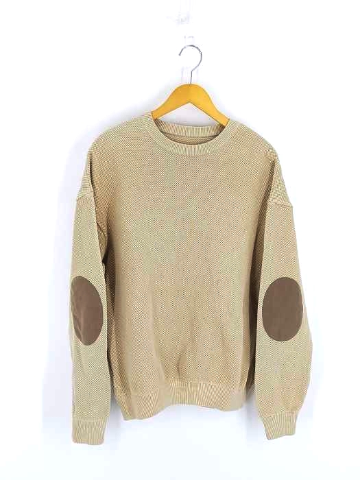 crepuscule(クレプスキュール) moss stitch L/S sweat 鹿の子スウェット メンズ JPN：2