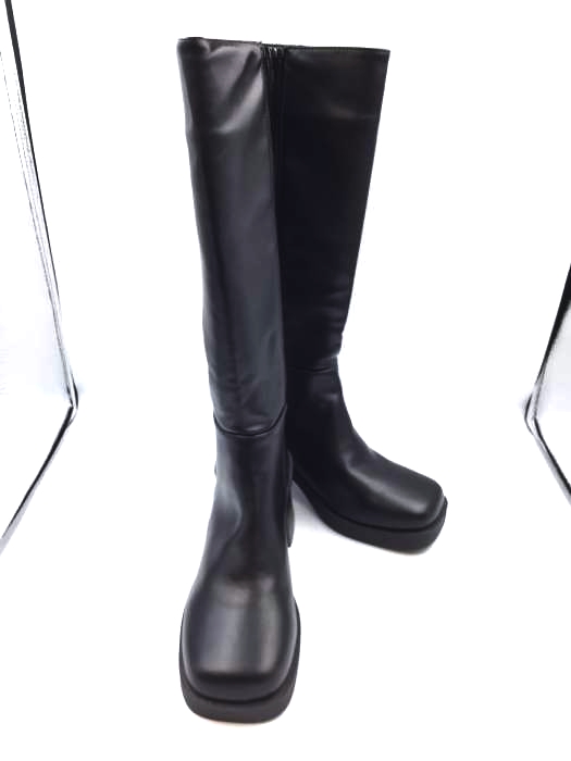 GRL(グレイル) スクエアトゥ ロングブーツ レディース  24.5cm