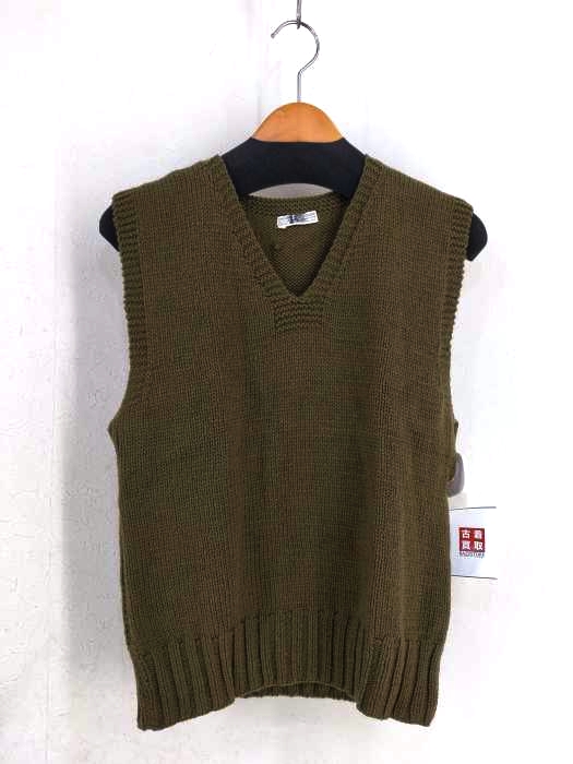 ユーズドフルギ USED古着 40S WW2 AMERICAN RED CROSS CHRISTIAN SCIENCE SWEATER VEST メンズ 表記無