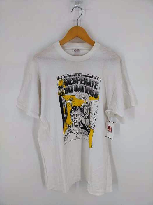 フルーツオブザルーム FRUIT OF THE LOOM USA製 YELLOW PAGES アメコミ プリントTシャツ メンズ JPN：XL