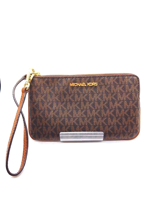 マイケルコース Michael Kors モノグラム リストレット付きポーチ レディース 表記無