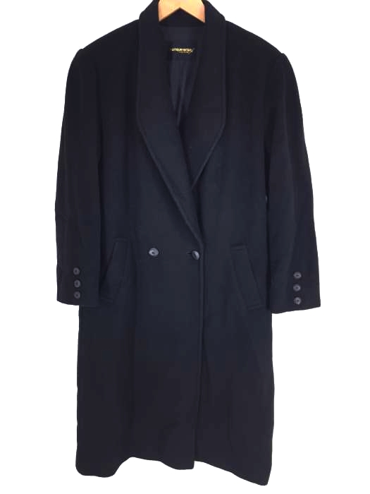 ユーズドフルギ USED古着 {{monqueverriez}} カシミヤ混ダブルロングコート レディース FREE M