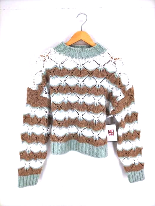 ザラ ZARA OPEN-KNIT SWEATER レディース  M