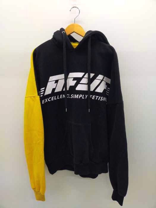 ロフトスキー rovtski AFUF バイカラープルオーバーパーカー メンズ 表記無