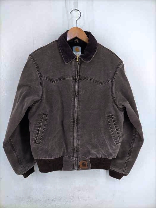 カーハート Carhartt 90s  USA製  襟コーデュロイ切替 ダックジャケット レディース JPN：S