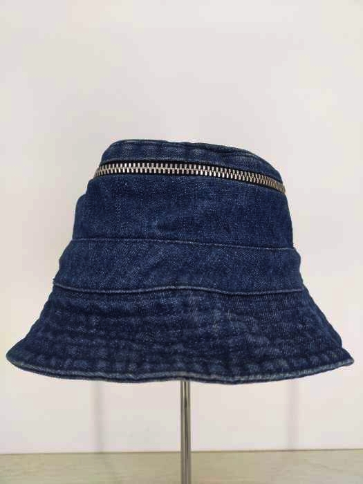 エヴィス EVISU カモメ刺繍 デニムバケットハット メンズ 表記無