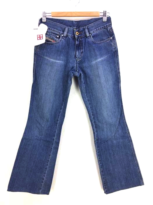 DIESEL(ディーゼル) MOD.RAME ローライズフレアデニムパンツ レディース 28