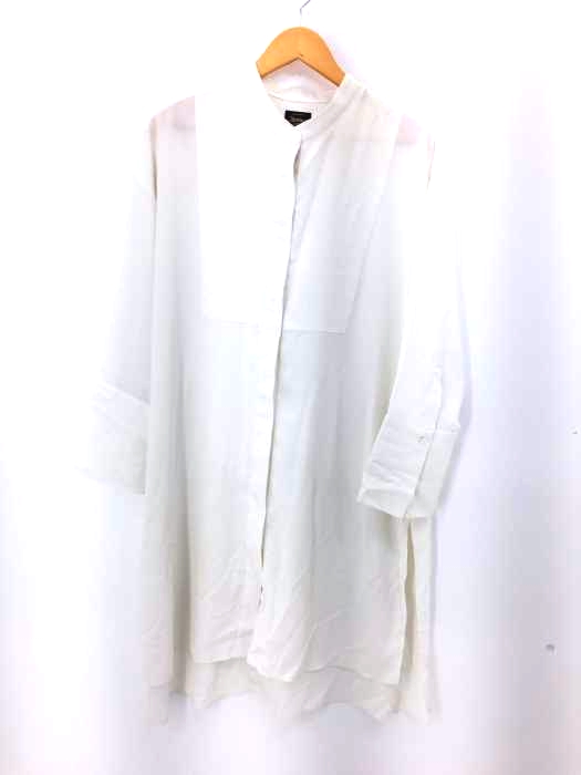 JOURNAL STANDARD Lessage(ジャーナルスタンダードレサージュ) 20SS ストレッチジョーゼットバンドカラーシャツ レディース 表記無