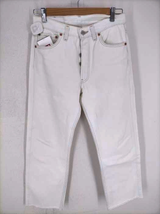Levis(リーバイス) 91年製造 ボタン裏553 USA製 501 ボタンフライストレートデニムパンツ メンズ  29X34