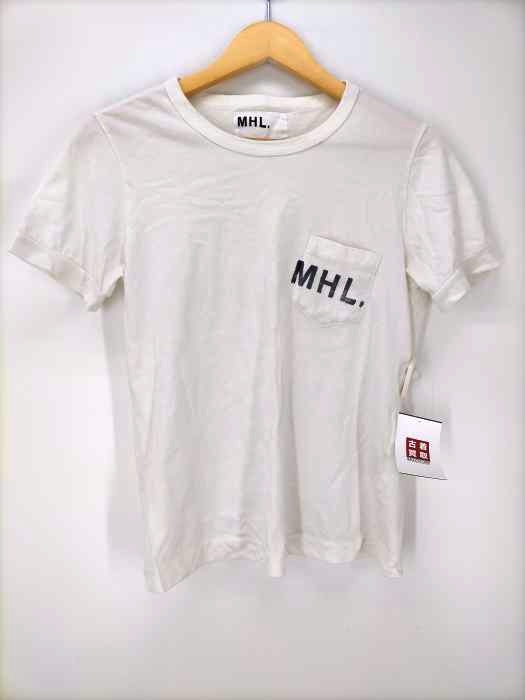 MHL.(エムエイチエル) プリント クルーネックポケットTシャツ レディース  3