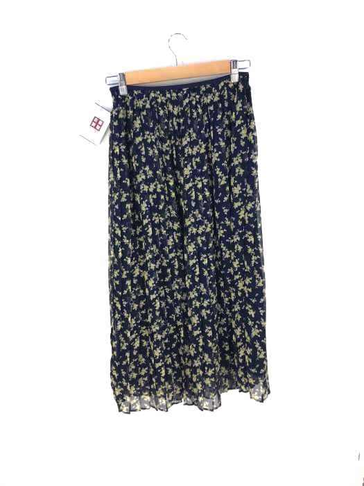 SLOBE IENA(スローブイエナ) フラワーシフォンマキシスカート レディース JPN：38