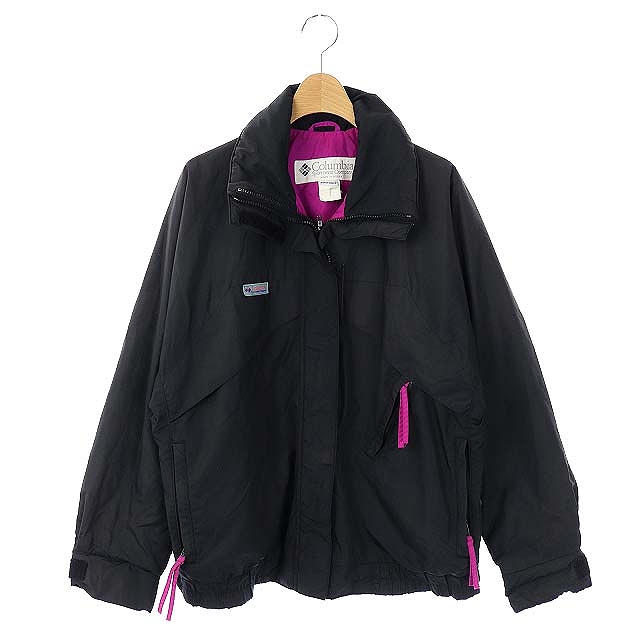 コロンビア Columbia ウィリバード whirlibird ジャケット ジップアップ ナイロン M 黒 ブラック /HH レディース  M