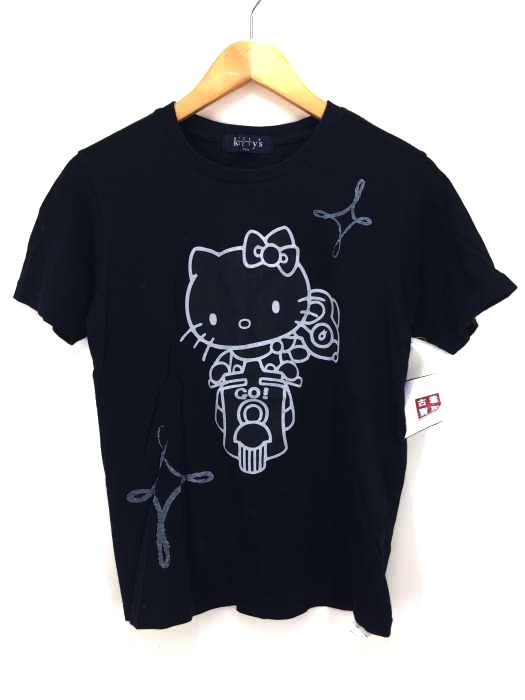 Yohji Yamamoto(ヨウジヤマモト) キャラクターロゴTシャツ レディース  2