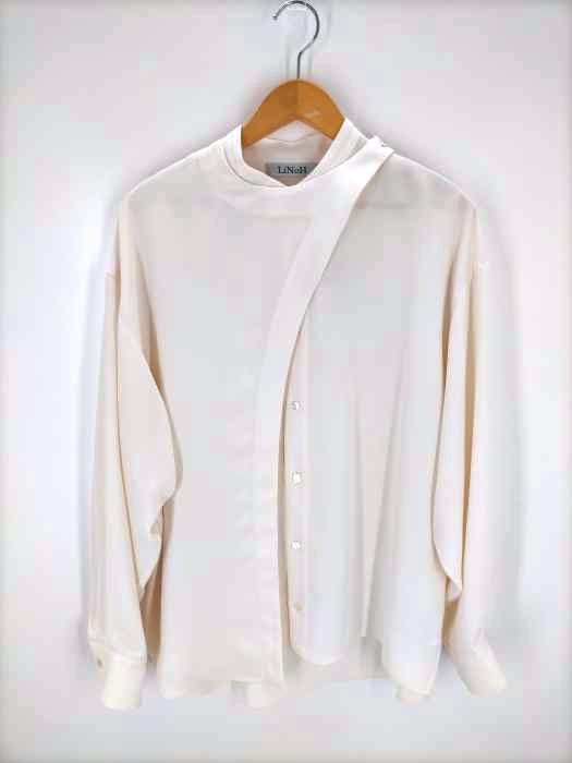 LiNoH ドレープレイヤードシャツ/DRAPE LAYERED SHIRT メンズ  1