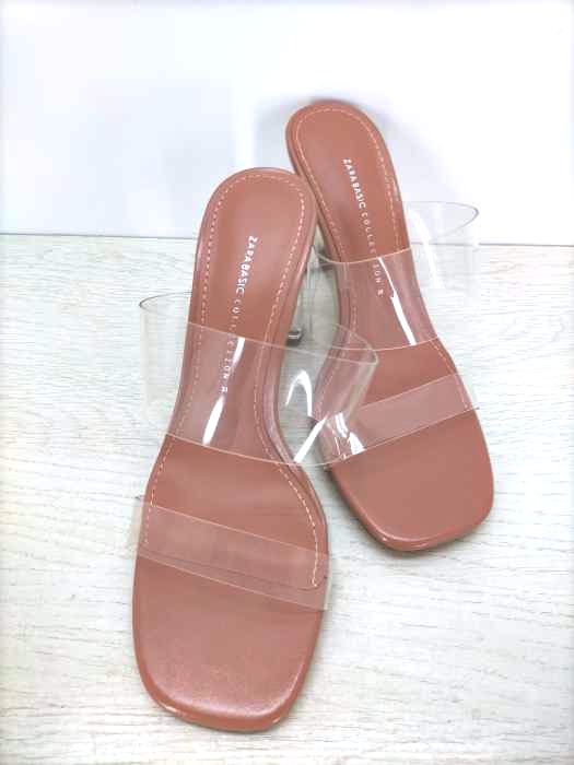 ZARA BASIC(ザラベーシック) クリアサンダル レディース JPN：38
