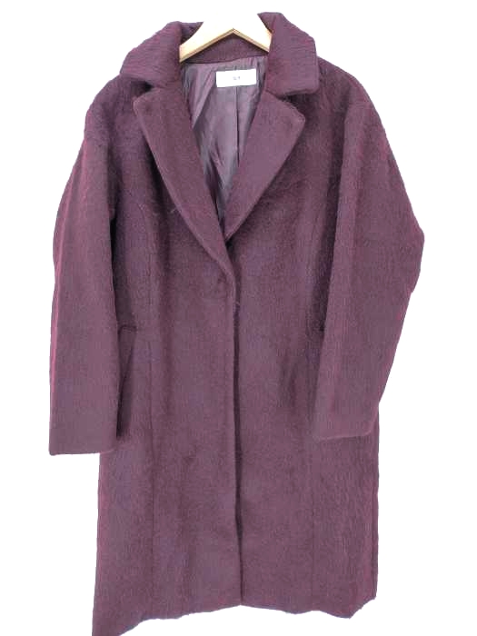 スライ SLY SHAGGY CHECK OVER COAT レディース  1