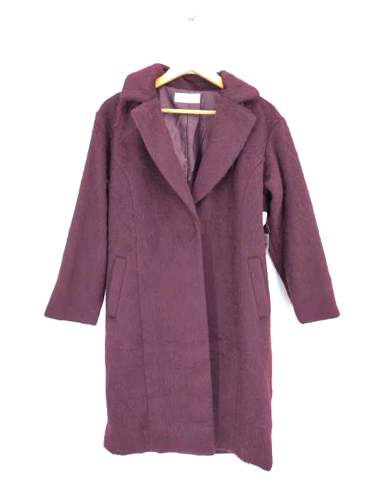 SLY(スライ) SHAGGY CHECK OVER COAT レディース  1