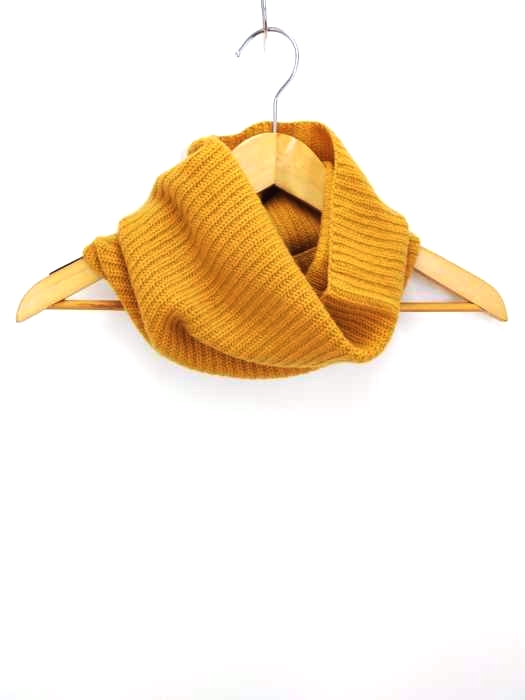 SLY(スライ) CASHMERE MG RIB SNOOD レディース  FREE