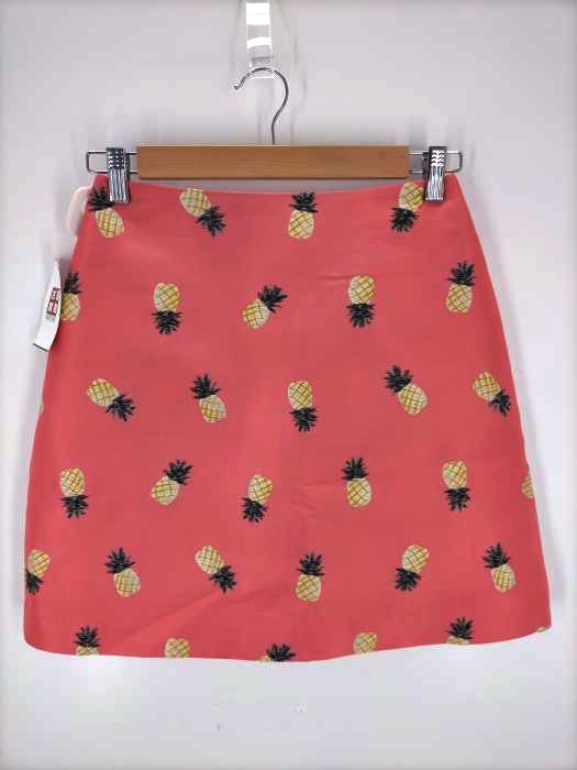 kate spade NEW YORK(ケイトスペードニューヨーク) by the pool pineapple jacquard skirt バイ ザ プール パイナップル ジャガード スカート レディース JPN：4