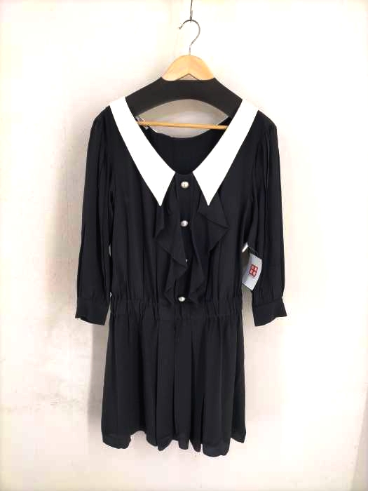 miu miu(ミュウミュウ) ボタンフリルワンピース レディース FR：40