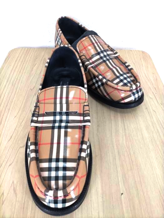 BURBERRY(バーバリー) 18AW LOAFER BEDMOORE SMALL CHECK メンズ  41
